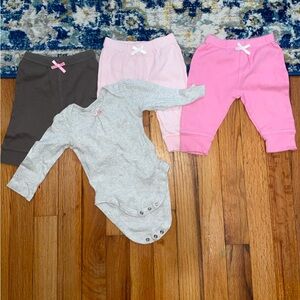 Baby Girl Four Piece Set